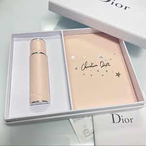 DIOR pink Travel Miss Dior perfume eau refillable Passport wallet Set VIP NIB